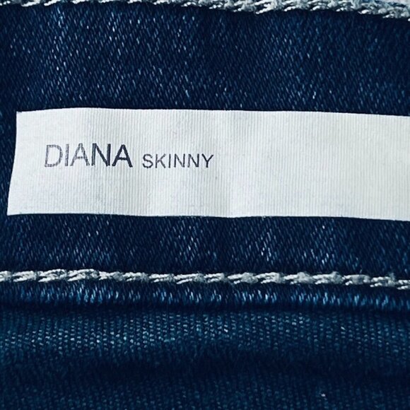 Kut From The Kloth DIana Skinny Jeans Size 8 Dark Wash - Picture 8 of 14